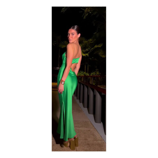 Bal Midi  Green Dress - Image 2