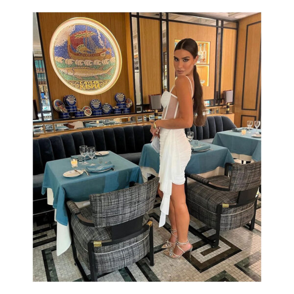 Genevive White Dress - Image 3