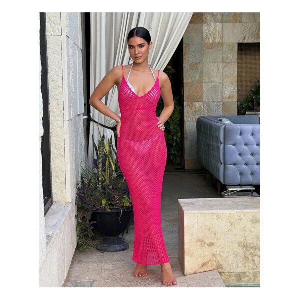 Kaia Hot Pink Cover-Up