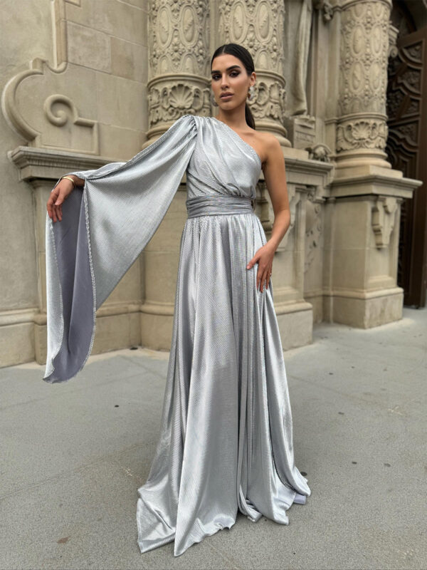 Alizze Metallic Dress