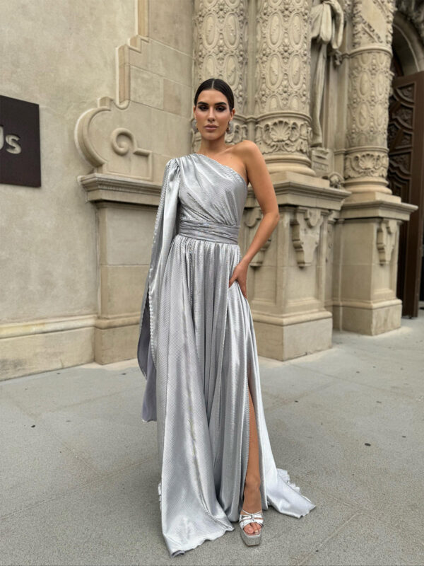 Alizze Metallic Dress - Image 3