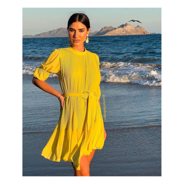 Vestido Amarillo Avila Mini