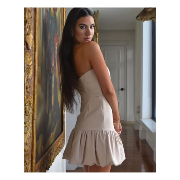 Vestido Samantha Nude - Image 3