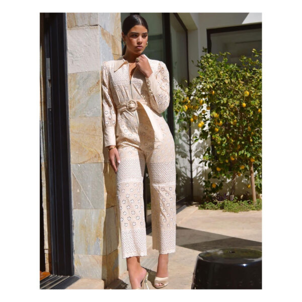 Jumpsuit Beige Proyect