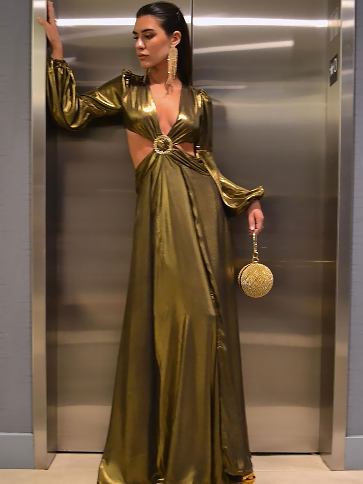 Golden Bronze Dress
