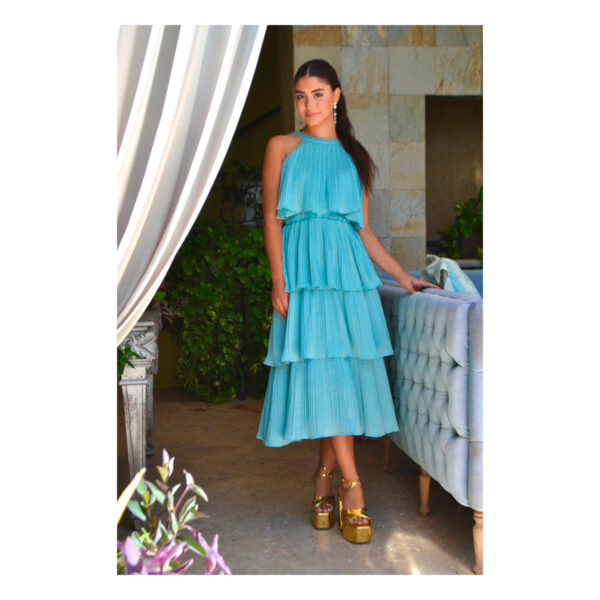 Vestido Lisa Midi