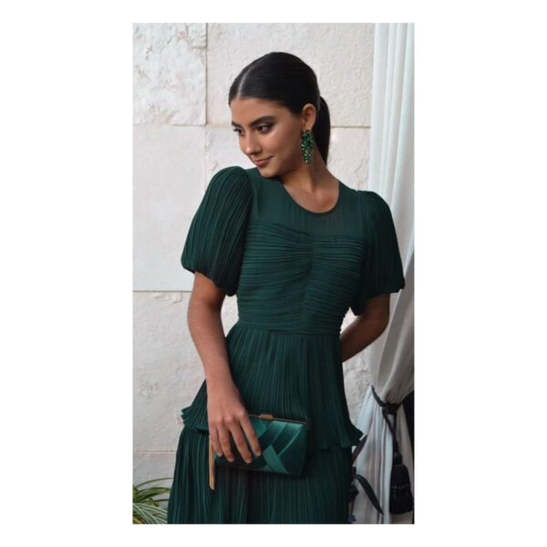 Vestido Verde Amaia Midi - Image 2