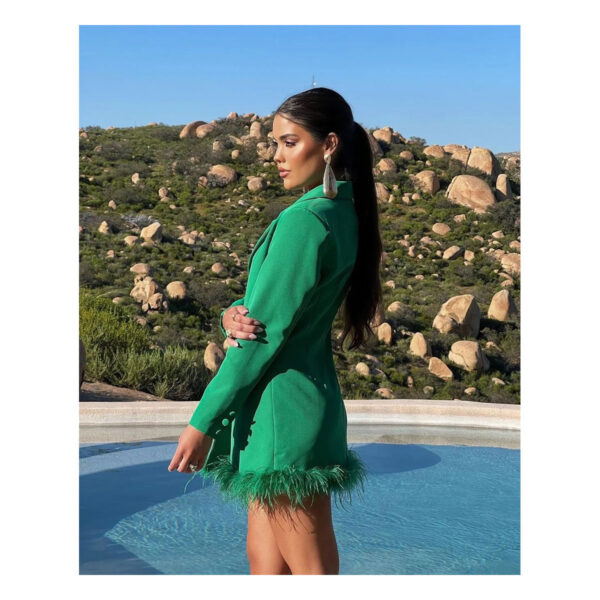 Vestido Verde Cristel - Image 2