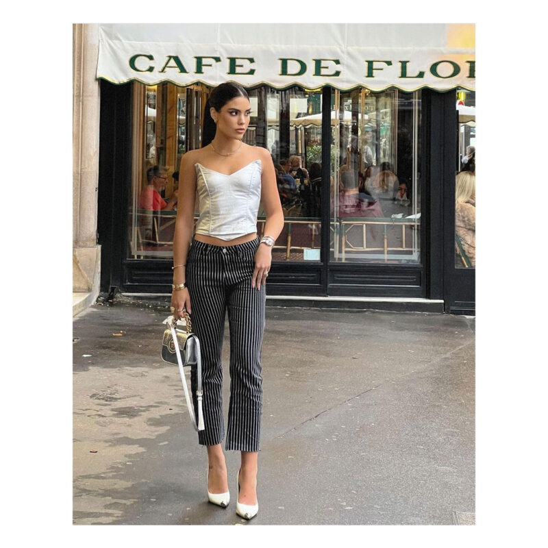 Pantalon Sheila Black & White