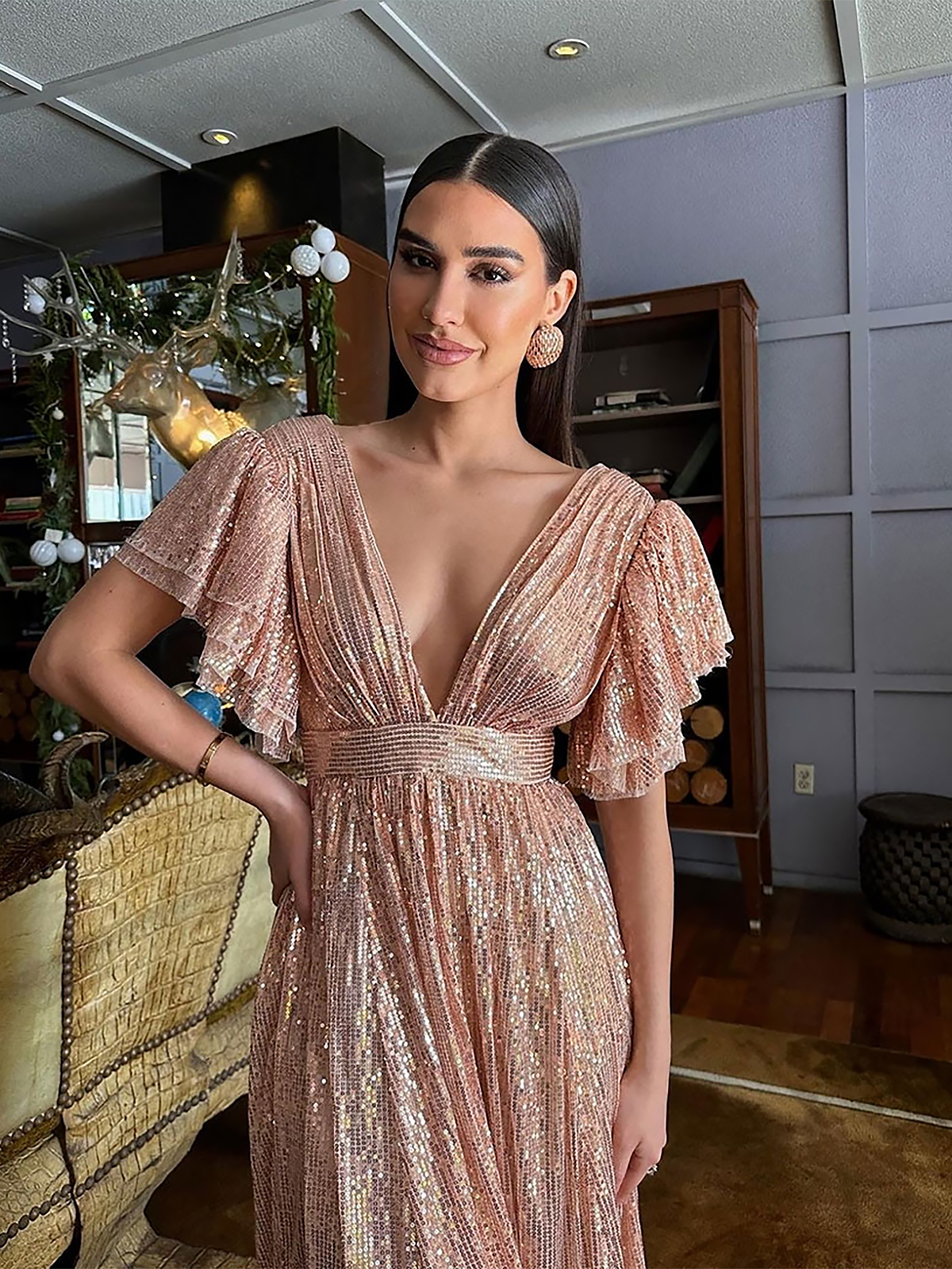 Cinderella Sequin Dress - Image 2