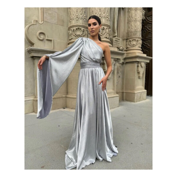 Alizze Metallic Dress