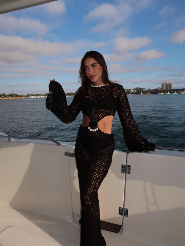 Bodrum Crochet Dress - Image 2