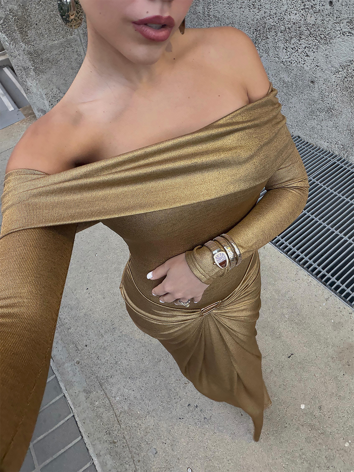 Gold Dress - Image 3