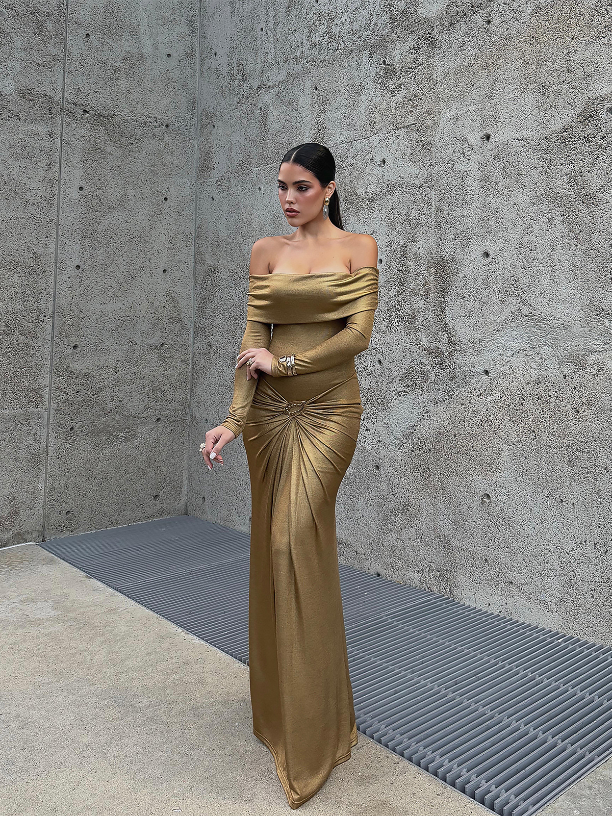 Gold Dress - Image 4